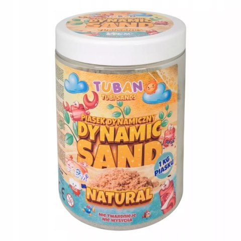 Piasek kinetyczny 1 kg, naturalny Piasek kinetyczny 1 kg, naturalny