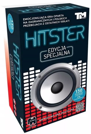 Hitster Edycja polska Imprezowa Towarzyska gra muzyczna Gra planszowa