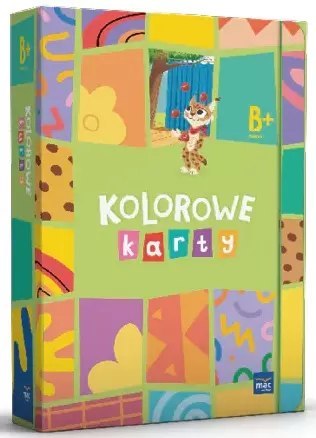 Kolorowe karty. Poziom B+ Sześciolatek Pakiet Kolorowe karty. Poziom B+ Sześciolatek Pakiet