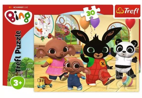 Puzzle 30 Z Bingiem jest wesoło TREFL Puzzle 30 Z Bingiem jest wesoło TREFL