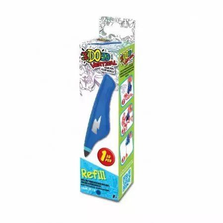 Wkład do długopisu IDO 3D Vertical, niebieski Wkład do długopisu IDO 3D Vertical, niebieski