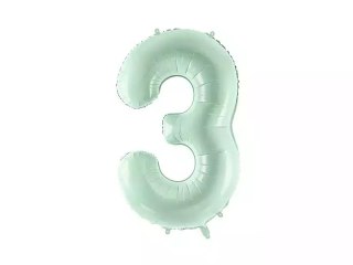 Balon foliowy 3 zielony 72cm