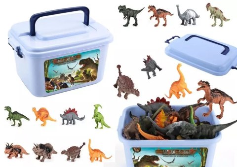 Dinozaury z akcesoriami 46el Dinozaury z akcesoriami 46el