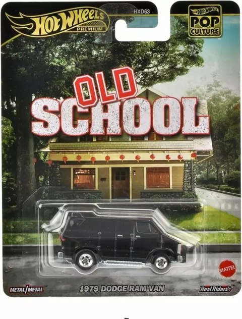 HOT WHEELS PREMIUM POP CULTURE Old School 1979 Dodge Ram Van HOT WHEELS PREMIUM POP CULTURE Old School 1979 Dodge Ram Van