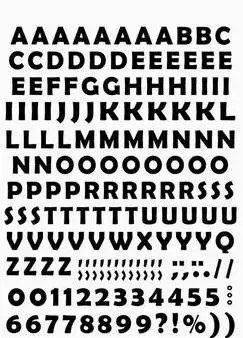 Naklejki papierowe ABC Naklejki papierowe ABC