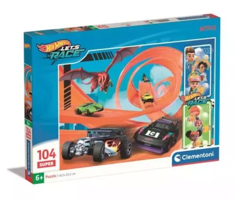 Puzzle 104 Super Kolor Hot Wheels Puzzle 104 Super Kolor Hot Wheels