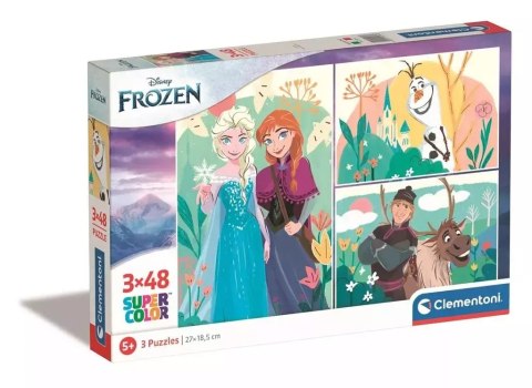 Puzzle 3x48 Super Kolor Disney Frozen Puzzle 3x48 Super Kolor Disney Frozen