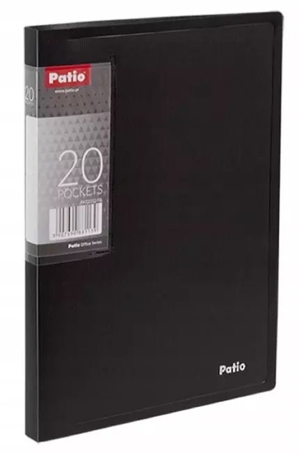 Teczka ofertowa A5 Patio czarny Teczka ofertowa A5 Patio czarny