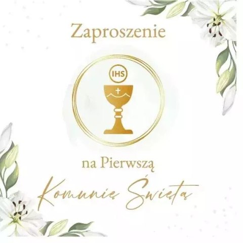 Zaproszenie Komunia (10szt) Zaproszenie Komunia (10szt)