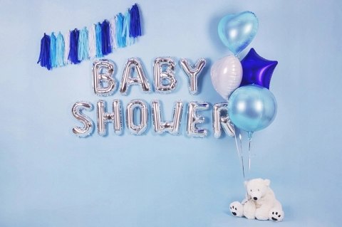 Balon odcienie niebieskiego serce na powietrze lub hel Party deco 45cm Balon odcienie niebieskiego serce na powietrze lub hel Party deco 45cm