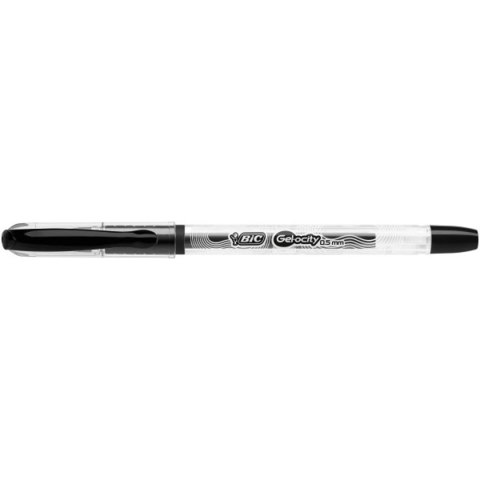 Długopis żelowy czarny BIC