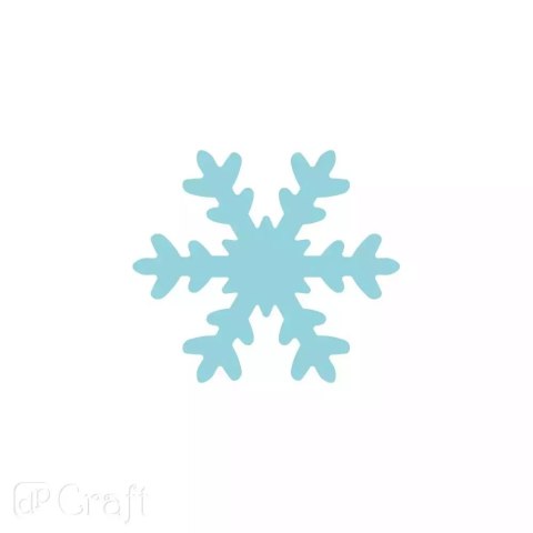 Dziurkacz ozdobny śnieżynka 7,6cm Dziurkacz ozdobny śnieżynka 7,6cm