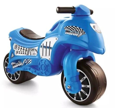 Motor jeździk niebieski