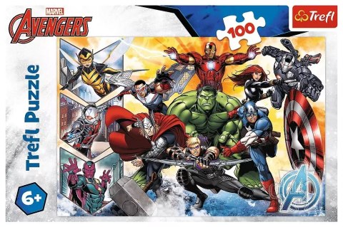 Puzzle 100 elementów. Siła Avengersów Puzzle 100 elementów. Siła Avengersów