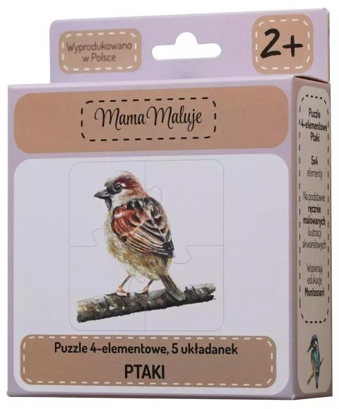 Puzzle 4-elementowe Ptaki Puzzle 4-elementowe Ptaki