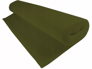 Krepina- Bibuła marszczona Cartotecnica Rossi Odcienie zieleni OLIWKOWA 622