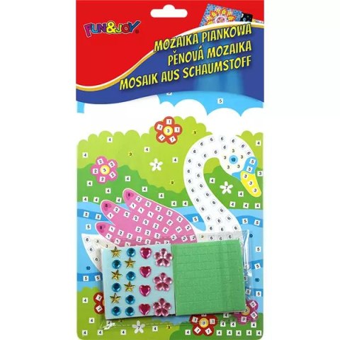 Mozaika Pian Cekiny samoprzylepna Labedz 18x30 Fol Mozaika Pian Cekiny samoprzylepna Labedz 18x30 Fol