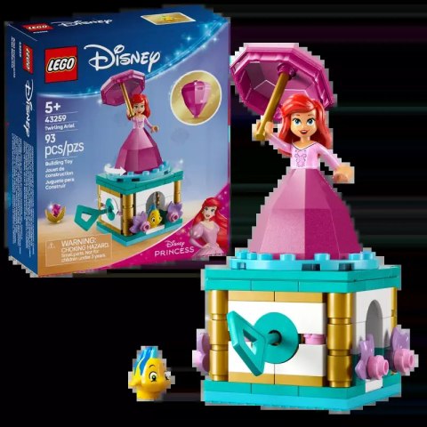 LEGO Disney Princess Wirująca Arielka 43259