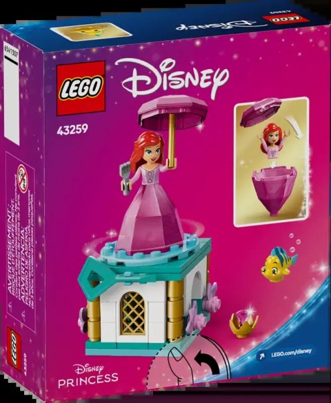 LEGO Disney Princess Wirująca Arielka 43259