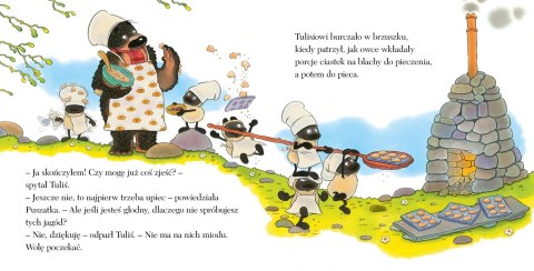 Miś Tuliś piecze ciasteczka Miś Tuliś piecze ciasteczka