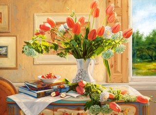 Puzzle 3000 elementów. Hobby. Floral Impressions