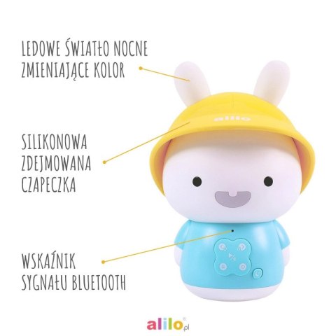 Alilo. Króliczek Baby Bunny G9S+, niebieski