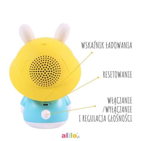 Alilo. Króliczek Baby Bunny G9S+, niebieski