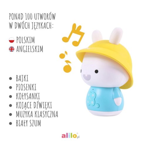 Alilo. Króliczek Baby Bunny G9S+, niebieski