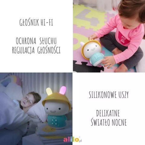 Alilo. Króliczek Baby Bunny G9S+, niebieski