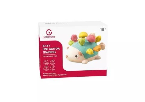 Jeżyk Sensoryczny Dla Niemowląt Patyczki Kolorowe Jeżyk Sensoryczny Dla Niemowląt Patyczki Kolorowe
