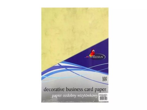 Papier wizytówkowy A4/20K kolor Ivory Papier wizytówkowy A4/20K kolor Ivory
