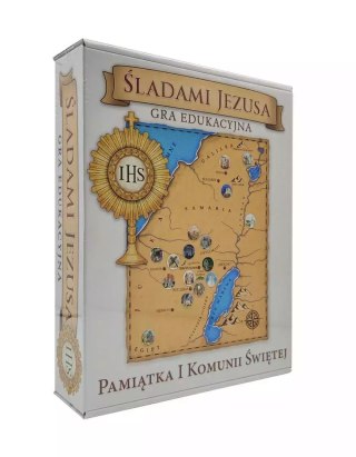 Gra edukacyjna. Śladami Jezusa. Pamiątka I Komunii Świętej