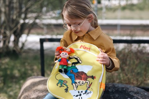 Breloczek laleczka Pippi Langstrumpf, zabawka dla dzieci, akcesoria, ozdoby Breloczek laleczka Pippi Langstrumpf, zabawka dla dzieci, akcesoria, ozdoby