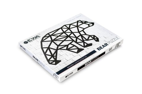EWA Wooden 3D Puzzle - Bear Decoration EWA Wooden 3D Puzzle - Bear Decoration