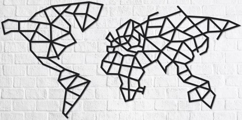 EWA Wooden 3D Puzzle - World Map Decoration EWA Wooden 3D Puzzle - World Map Decoration