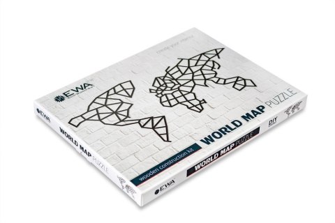 EWA Wooden 3D Puzzle - World Map Decoration EWA Wooden 3D Puzzle - World Map Decoration