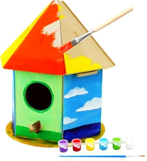 ROBOTIME Model Puzzle 3D Paintable Feeder ROBOTIME Model Puzzle 3D Paintable Feeder