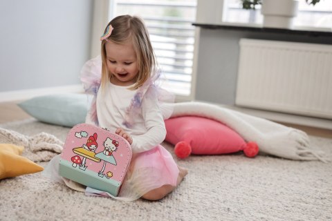 Walizeczka dla dzieci Hello Kitty akcesoria zabawki przechowywanie zabawek Walizeczka dla dzieci Hello Kitty akcesoria zabawki przechowywanie zabawek