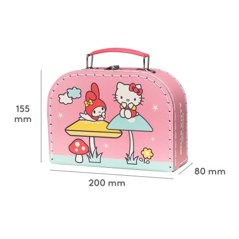 Walizeczka dla dzieci Hello Kitty akcesoria zabawki przechowywanie zabawek Walizeczka dla dzieci Hello Kitty akcesoria zabawki przechowywanie zabawek