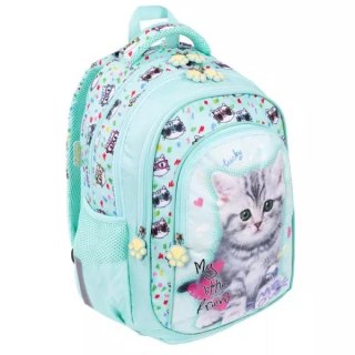 Plecak 4-komorowy ST.RIGHT BPL-58 My Little Friend mint Kitty