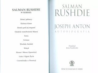 Joseph Anton. Autobiografia