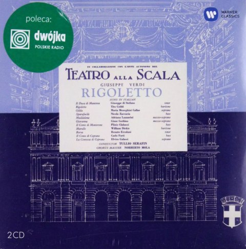Verdi: Rigoletto (1955), CD Verdi: Rigoletto (1955), CD