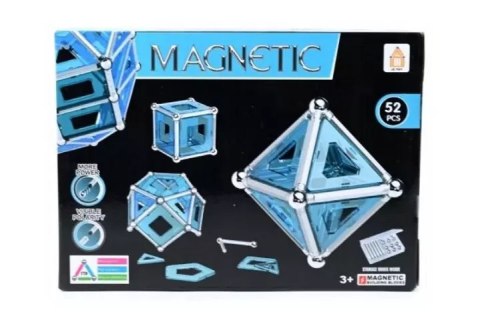 Klocki magnetyczne 52szt B2784306 65246 Klocki magnetyczne 52szt B2784306 65246