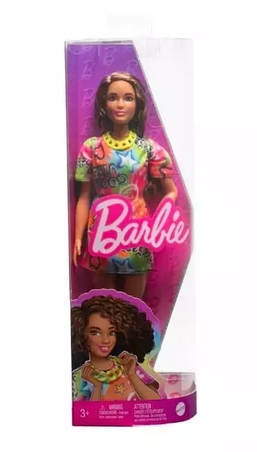 Lalka Barbie Fashionistas sukienka w graffiti Lalka Barbie Fashionistas sukienka w graffiti