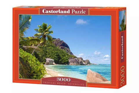 Puzzle 3000 elementów. Plaża tropikalna Puzzle 3000 elementów. Plaża tropikalna