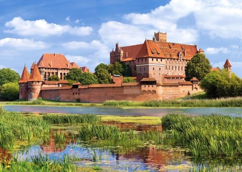Puzzle 3000 elementów. Zamek w Malborku, Polska Puzzle 3000 elementów. Zamek w Malborku, Polska