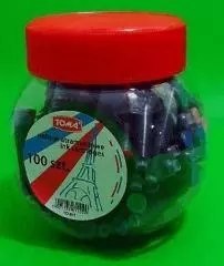 Naboje do piór niebieskie 100 sztuk Naboje do piór niebieskie 100 sztuk