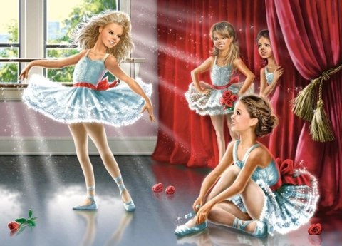 Puzzle 120 elementów. Małe baletnice Puzzle 120 elementów. Małe baletnice