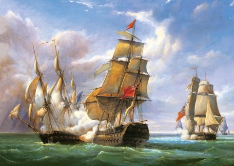 Puzzle 3000 elementów. Żaglowce na morzu Puzzle 3000 elementów. Żaglowce na morzu