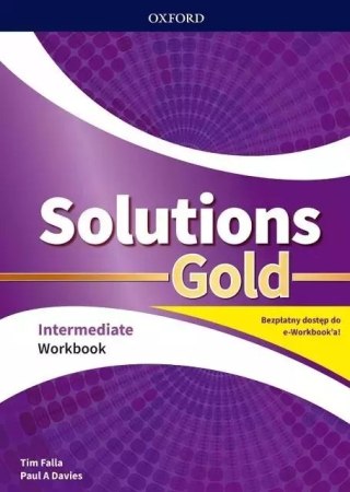 Solutions Gold. Intermediate. Workbook z kodem dostępu do wersji cyfrowej (e-Workbook)
